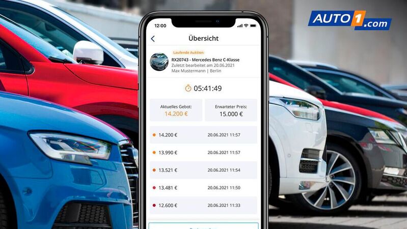 Auto 1 hat seine Remarketing-App weiterentwickelt: Ab sofort können Händler via App selbst Auktionen anbieten und steuern.