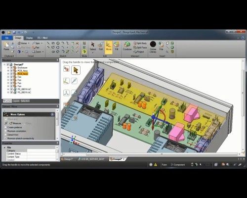 Designspark Mechanical Version 2.0: Die kostenfreie 3D-Modellierungs-Software in Aktion (Bild: RS Components)