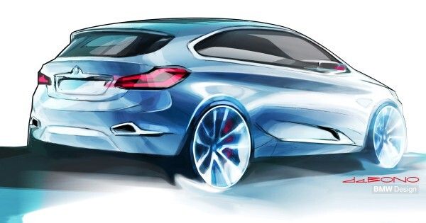 Der BMW Concept Active Tourer: ein Plug-In-Hybrid mit 140 kW Systemleistung (Bild: BMW)