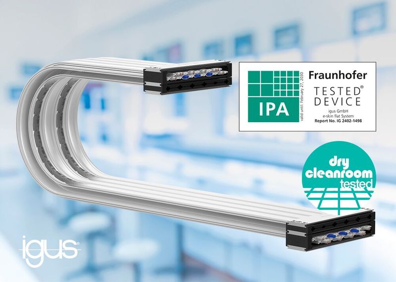 Gewinner Sonderkategorie Batterieentwicklung & -produktion: igus GmbH mit der Innovation Trockenreinraumfähige e-skin flat (Bild: igus GmbH)