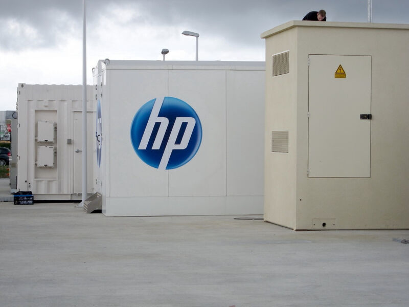Die neuen HP PODs enthalten integrierte Cluster aus HP-Proliant Blade-Servern mit den jüngsten Intel-Prozessoren. (Bild: HP)