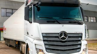 Der Mercedes-Benz Actros gilt als der effizienteste Lkw seiner Klasse. (Foto: Daimler)