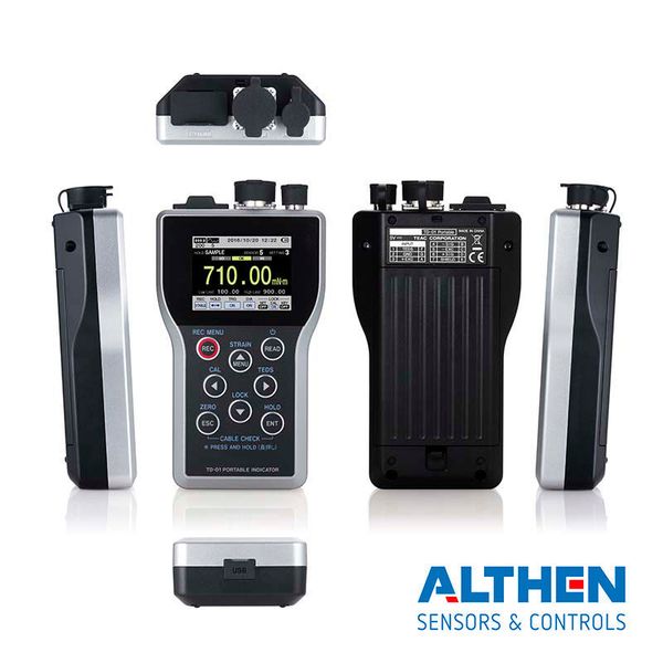 Von Althen Sensors & Controlls stammt das TD-01 Portable, ein tragbares Anzeigegerät zur Verbindung mit DMS-basierten Sensoren. Die Darstellung der Eingangssignale erfolgt als Anzeigewert, Grafik oder Funktion über ein farbiges TFT-LCD-Display. Mit dem integrierten High-Speed-A/D-Wandler können dynamische Messsignale erfasst, gespeichert und visualisiert werden. Durch TEDS kann das Gerät, sobald es eingeschaltet wird, eingespeicherte Kalibrierinformationen der angeschlossenen Sensoren automatisch erkennen und übernehmen. Geeignet ist das TD-01 für viele Bereiche der Industrie, besonders für anspruchsvolle Einsatzgebiete wie Kraftmessung beim Widerstandsschweißen, bei Pressverbindungen oder für Pedalkraftmessung.

 (Althen GmbH Mess- und Sensortechnik)