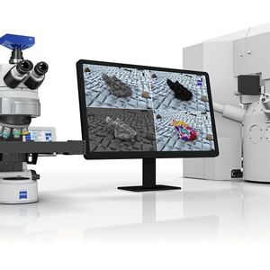 Zeiss-Portfolio industrielle Mikroskopie: Hard- und Software der einzelnen Produkte müssen so aufeinander abgestimmt werden, dass alle für den Kunden notwendigen Daten des Arbeitsprozesses zukünftig sicher an einem Ort bereitgestellt werden. 