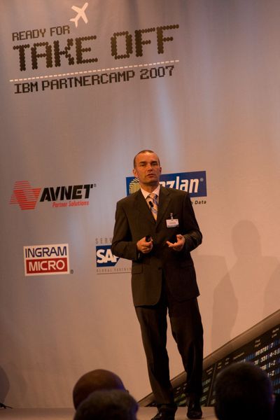 Thomas Henkel, Vice President und Channel-Chef bei IBM unterstrich die Bedeutung der Reseller für den IBM-Konzern. (Archiv: Vogel Business Media)