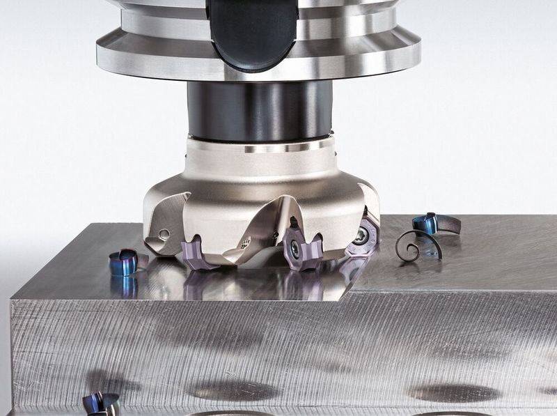 Dank des durchdachten Werkzeugkonzepts lassen sich mit dem «DoTriple-Mill» zudem Rüstzeiten deutlich reduzieren und eine hohe Produktivität erreichen. (Bild: Tungaloy)
