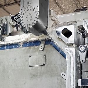 The arm of Roemheld’s swing clamps can swivel out of the way automatically to enable workpiece loading and unloading, or even temporarily in a CNC cycle to allow machining of the workpiece area it was holding.(Source:  Roemheld)