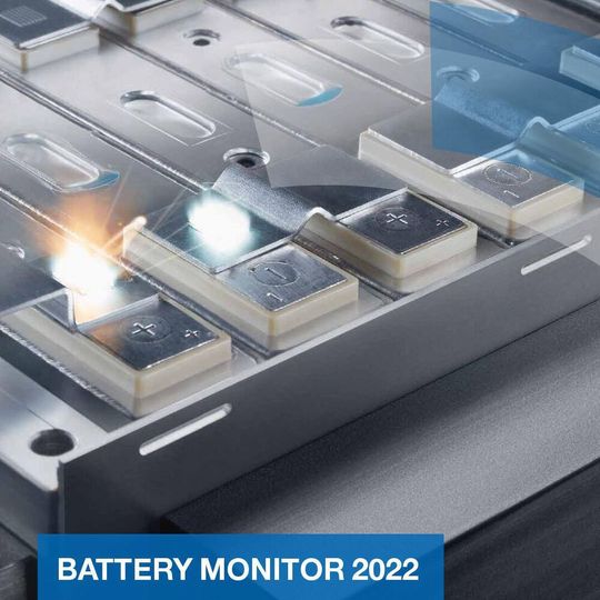 Der „Battery Monitor 2022“ wurde vor Kurzem im Zuge der „Woche der Elektromobilität“ und der 10. Elektromobilproduktionstage (EPT) in Aachen präsentiert. Der „Battery Monitor 2022“ wurde vor Kurzem im Zuge der „Woche der Elektromobilität“ und der 10. Elektromobilproduktionstage (EPT) in Aachen präsentiert.