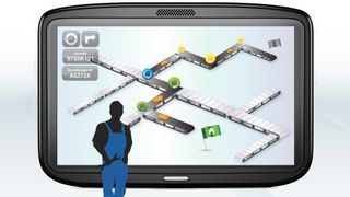 Die Werkerführung navigiert den Mitarbeiter mit visueller Unterstützung durch den Produktionsprozess. In der Lösung sind Elemente des „Poka Yoke“ integriert. (CSP)