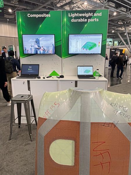 Mit Creo 10 können Anwender jetzt mit Verbundwerkstoffen konstruieren und simulieren, um leichtere Produkte mit gleichbleibender Festigkeit und Haltbarkeit herzustellen. (Bild: Drescher/VCG)