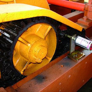 Bild2: Der simalube Schmierstoffspender reduziert arbeitsintensives Nachschmieren.