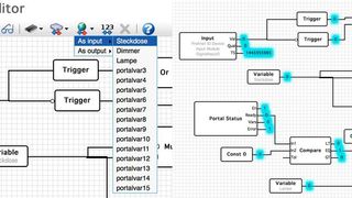 Über das Webinterface der Cloud können Maschinensteuerungen sowohl konfiguriert als auch mit programmiert werden. Grafische Oberflächen wie die WEB-PLC von Beck IPC sorgen für eine einfache Benutzerführung ohne die Syntax einer Programmiersprache erlernen zu müssen. (Bild: BeckIPC)