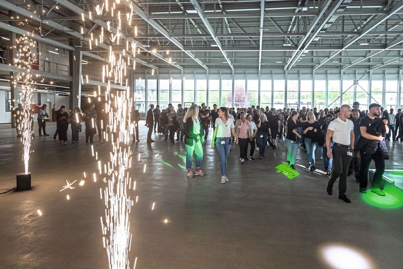 Impressionen von der Eröffnung des neuen Wago Produktionsgebäudes. (Bild: Wago)