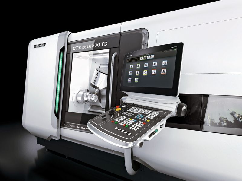 Sowohl mit der «NTX 1000 2nd Generation» als auch mit der «CTX beta 800 TC»  geht’s dank moderner Steuerungstechnik auf dem schnellsten Weg von der Idee zum fertigen Produkt. (Bild: DMG MORI)