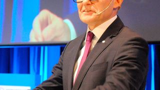 Gern gesehener Gastredner beim Herbstforum: Michael Ziegler, Präsident des Kfz-Gewerbes Baden-Württemberg.  (Christoph Baeuchle/»kfz-betrieb«)