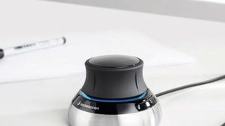 Die Space Mouse Compact von 3D-Connexion bietet intuitive 3D-Navigation und komfortable 3D-Design-Prüfung. (3D-Connexion)