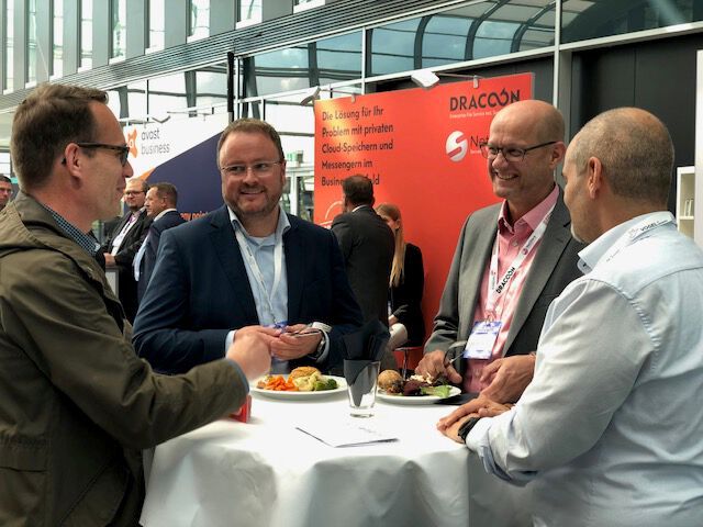 Für das leibliche Wohl war auf der CLOUD 2019 gut gesorgt. (Bild: Vogel IT-Medien)