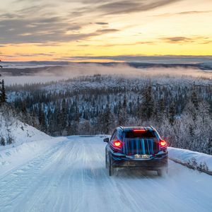 Ein Hauptthema bei der Wintererprobung des Strom-GLC: der thermische Komfort.(Bild:  Mercedes-Benz)