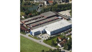 Die Anlagen des Elektronikfertigers TQ aus der Luft. (Bild: Luftbildverlag Bertram/TQ-Gruppe)