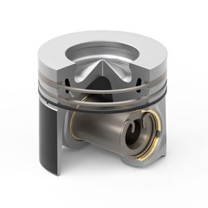 The so-called Power-Cell Unit is an improved piston for sustainable, CO2-free fuels.(Image:  Mahle)