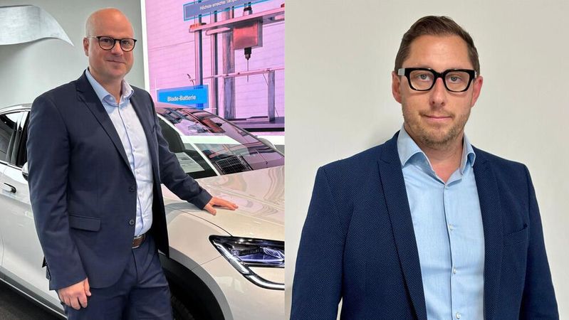 Carsten Schopf (li.) und Marlo Miletic(Bild:  BYD)