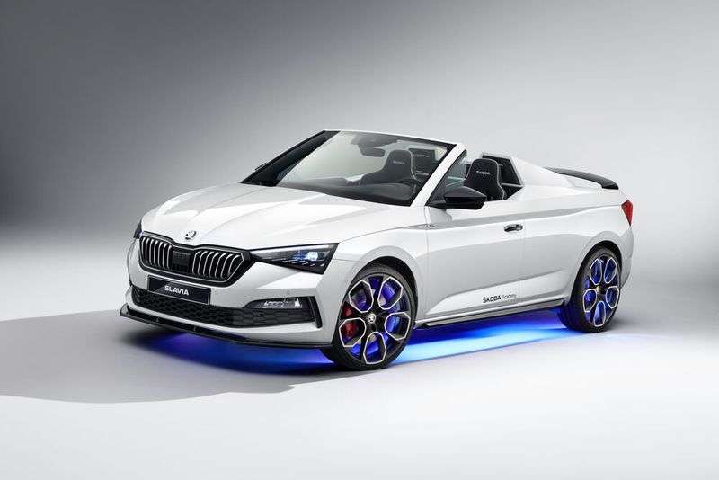Das siebte Fahrzeug der Skoda Academy ist ein markanter Spider. (Bild: Skoda)