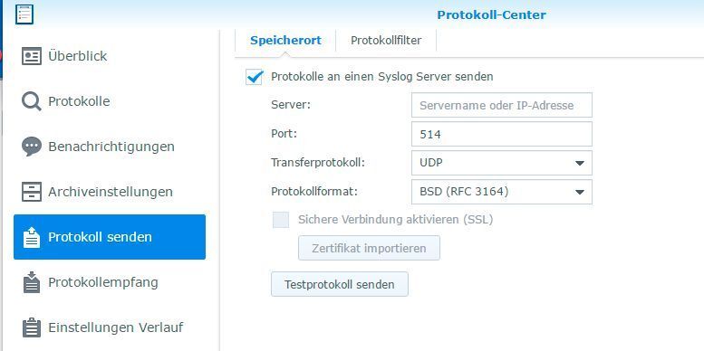 Ein Beispiel für ein Syslog-fähiges Gerät: Das IP-Telefon schickt seine Daten an unseren Syslog-Server. (Security-Insider)