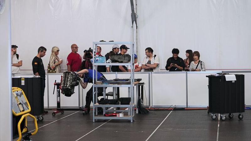 Die Zuschauer waren ganz nah am Geschehen dran. (Bild: Büttner – VCG)