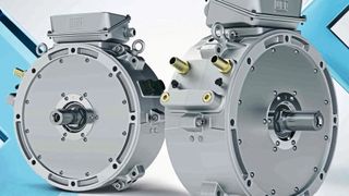 Kompakt, leistungsstark, nachhaltig: Die Axialflussmotoren W80 AX-Gen von WEG eröffnen neue Möglichkeiten für die Realisierung innovativer Maschinen- und Anlagenkonzepte. (Bild: WEG)