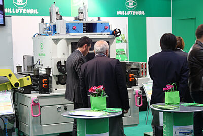 Der führende italienische Hersteller Millutensil stellt in Halle 27 aus. (Fouhy)