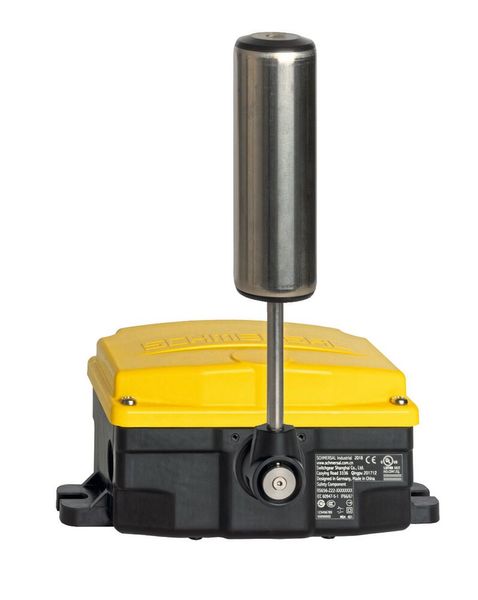 Aufgrund des modularen Designs lassen sich mit der HDS-Plattform auch Bandschieflaufschalter realisieren. (Bild: Schmersal)