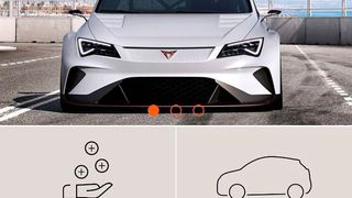 Die Smartphone-Ansicht zeigt auf einen Blick wichtige Punkte der App. Im oberen Bereich werden zudem aktuelle Nachrichten rund um Seat oder die Seat-Niederlassung eingespielt. (Grimm)