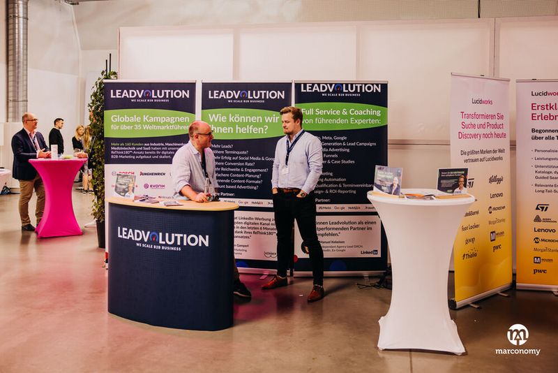 Impressionen der marconomy B2B Marketing Days 2023 (Bild: www.bkfotofilm.de – marconomy)