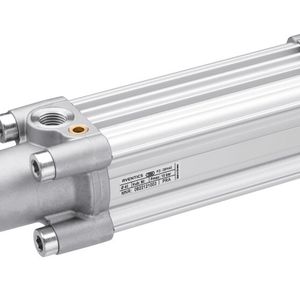 Ein Aventics-Profilzylinder, ISO 15552, der Serie PRA.