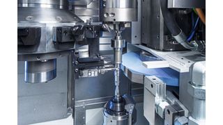 Multifunktionale Dreh- und Schleifmaschine VTC 100 GT (Bild: Emag)