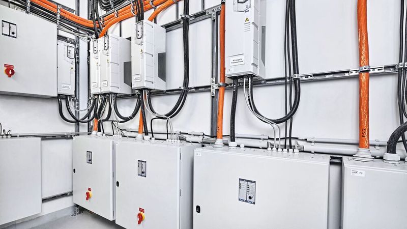 Für seine drehzahlgeregelten Entrauchungsventilatoren verwendet Trox X-Fans den ABB-Frequenzumrichter ACH580, der über den Notfallmodus Override verfügt. (Bild:  Trox X-Fans GmbH)