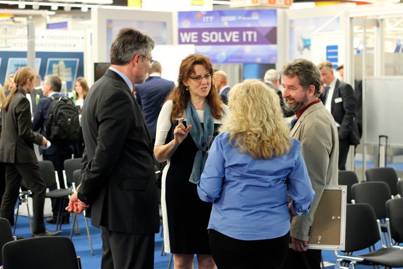 Innovations were the stars of the first Powtech evening (Piture: PROCESS)