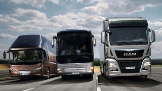 Lkw, Transporter oder Bus – die Zahl der Auslieferungen im Nutzfahrzeugsektor hat 2023 deutlich zugelegt. (Foto: MAN)