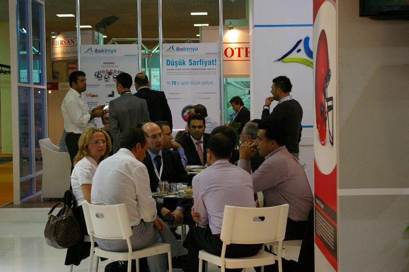Die Besucher auf der Paintexpo Eurasia waren sehr international,...  (Bild: Paintexpo)