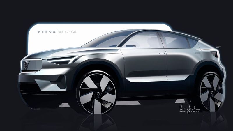 Der Elektroantrieb hat das Potenzial, das Autodesign zu verändern.(Bild:  Volvo)