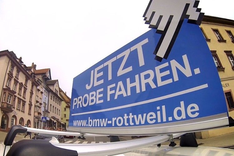 In Rottweil ist die AHG mit einer Probefahrtaktion auf Kundensuche. (Richter)
