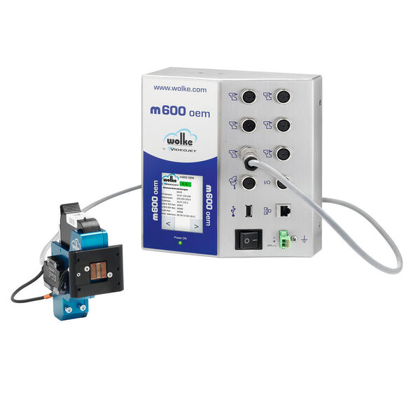 Wolke by Videojet hat mit dem m600 oem eine Lösung speziell für Track & Trace-Anwendungen von OEMs entwickelt. (Videojet)