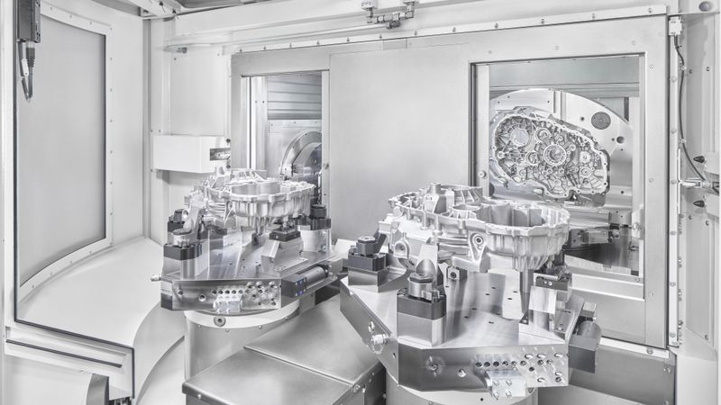 Die Grob-Werke bieten sowohl Zerspanungs- und Universalmaschinen als auch Automationslösungen und Montageanlagen aus einer Hand an. Für die PC-SPS-Kommunikation verlässt sich das Unternehmen auf die Bibliothek Accon AG-Link von Delta Logic.(Bild:  Grob)