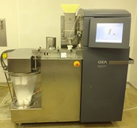 Die Consigma vereint Mischen und Trocknen im einem kontinuierlich arbeitenden Apparat. (Bild: Gea Pharma Systems)