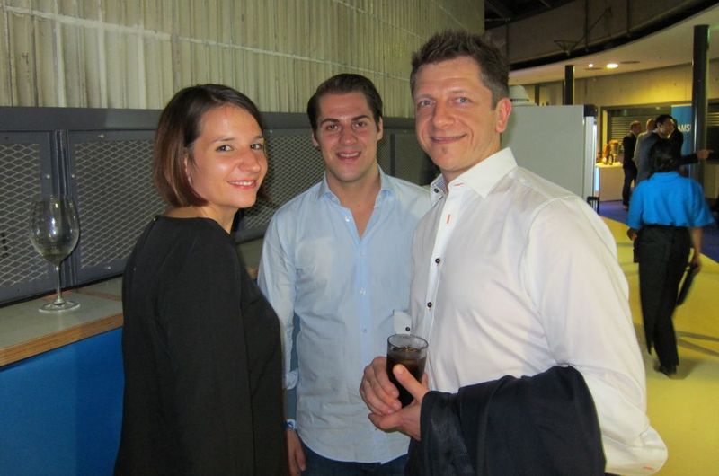 Vanessa Stoffel, Simon Winkler und Dalibor Augustinov, Samsung (Bild: IT-BUSINESS)