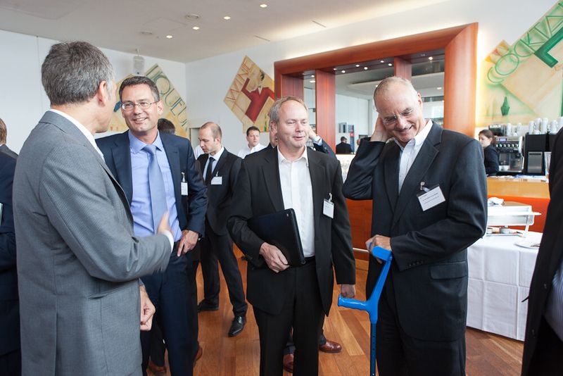 Einmal jährlich treffen sich  zum Swissmem-Symposium sich die Entscheider der MEM-Industrie. (Bild: Markus Senn)