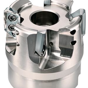 Das bestehende Sortiment umfasst Fräskörper von D25 bis D125, einschliesslich Aufsteck-, Einschraub- und Schaftvarianten. Da­rüber hinaus ist eine hochstabile Monoblock-Ausführung mit einer HSK63-A-Schnittstelle verfügbar. (Bild:  Naoki Nishizaka)