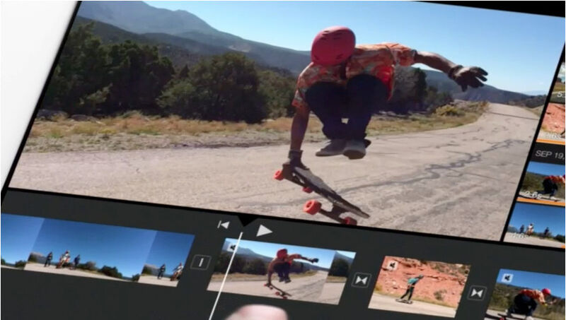 Dank neuer Technologie soll nun sogar Filmeschneiden mit iMovie auf dem iPad kein Problem sein. (Bild: Apple)