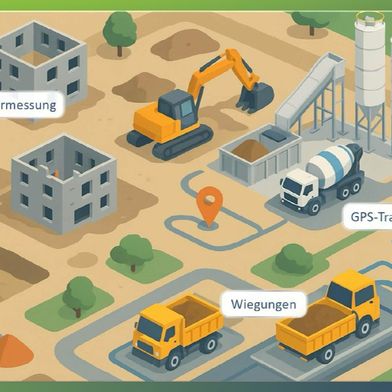 Zirkularität auf der Baustelle ist heute vor allem eine Frage von Transparenz, Steuerung und Datenverfügbarkeit. (Bild: Ecoflows)