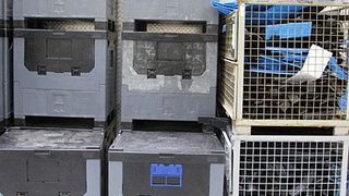 Borg-Warner Turbo Systems wird am Standort Kirchheimbolanden alle Gitterboxen durch faltbare Großladungsträger ersetzen. Bild: Schoeller Arca Systems (Archiv: Vogel Business Media)